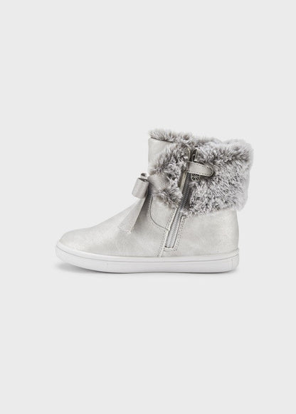 Bottines fausse fourrure