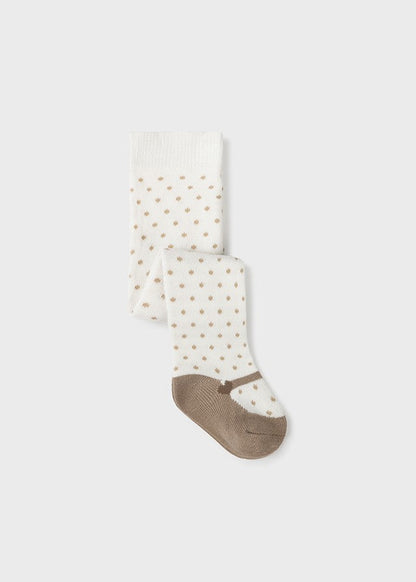 BAS COLLANT A POIS BEBE