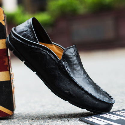 Mocassins en cuir classique pour hommes et femmes
