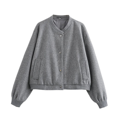 Veste aviateur de rue d'automne pour femmes