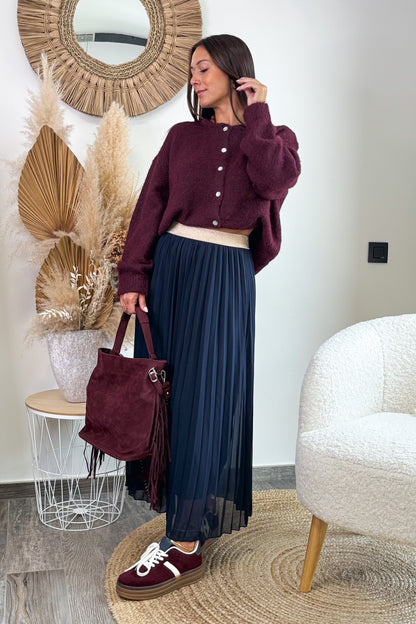 Sac A Franges Indry Bordeaux