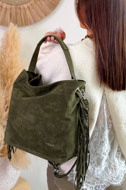 Sac A Franges Indry Kaki