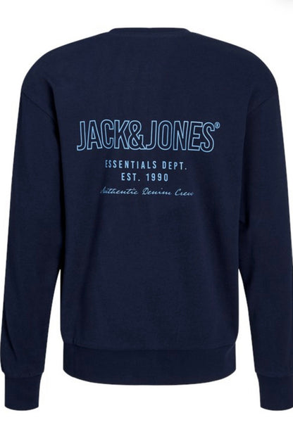 T-Shirt JJGROW Manches Longues Bleu Marine
