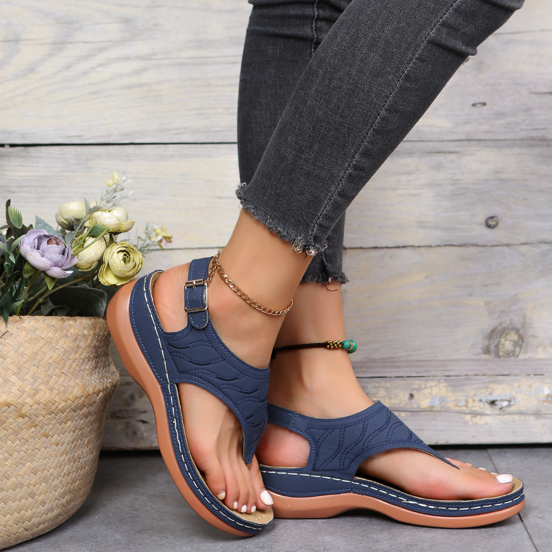 Sandales orthopédiques confortables pour un maintien tout au long de la journée