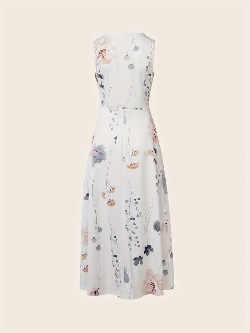 Pauline Laurent® | Robe longue à imprimé floral