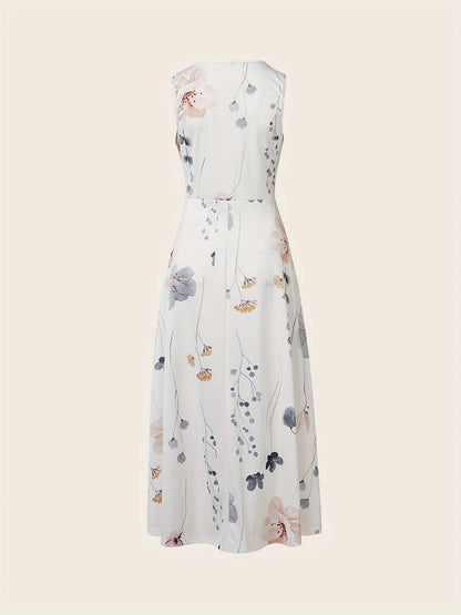 Pauline Laurent® | Robe longue à imprimé floral