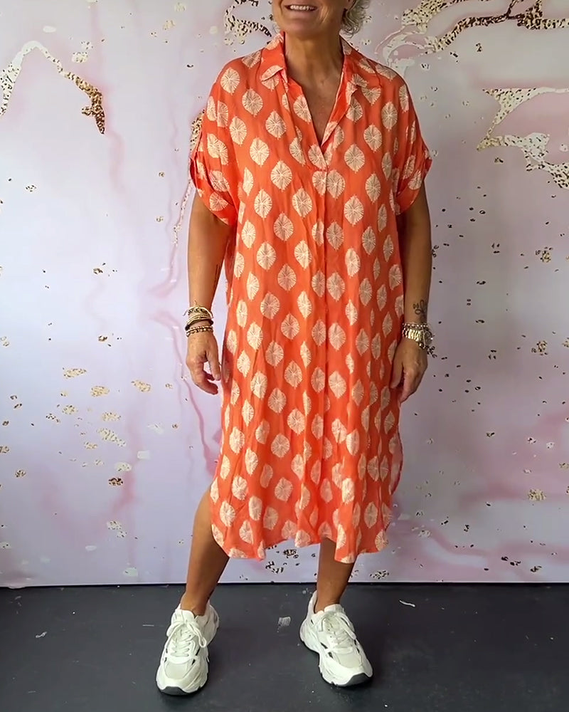 Abigail™ | Robe chemise d'Été Élégante et Confortable