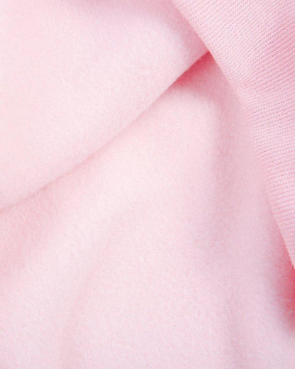 Sweat à capuche rose confortable avec poches kangourou pour femmes