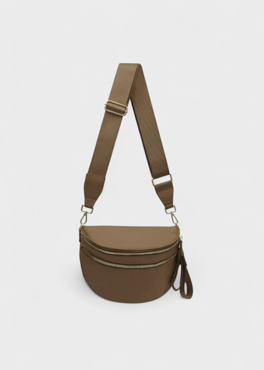 Sac banane en cuir élégant pour un style mains libres