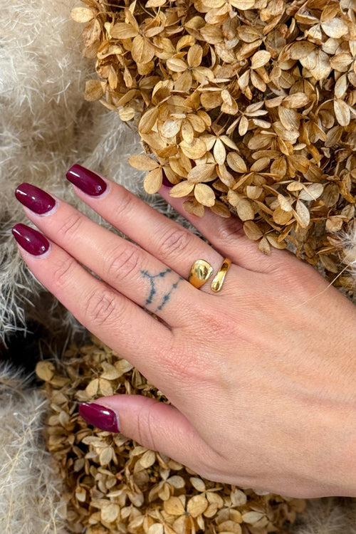 Bague Goutte Doré