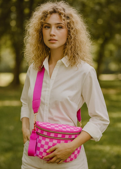 Sac banane en cuir élégant pour un style mains libres