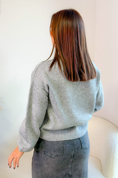 Pull Susanna Gris Anthracite JDY