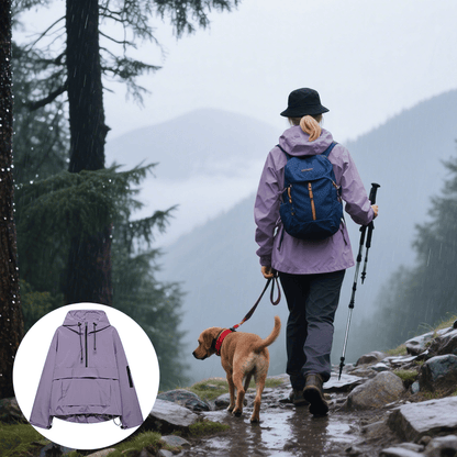 Veste imperméable 3-en-1 pour femmes pour aventures en plein air