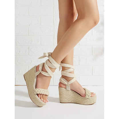 Alice Leroy® | Sandales à talon compensé avec bride de cheville