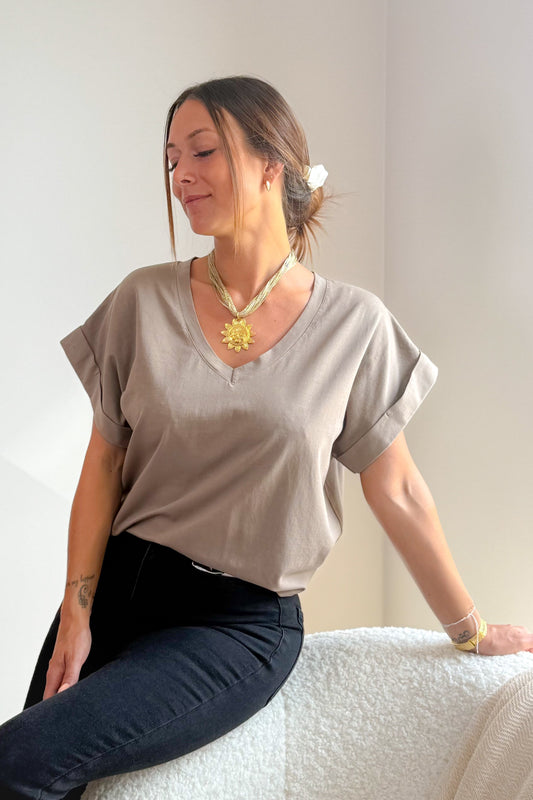 T-Shirt Daniel Taupe