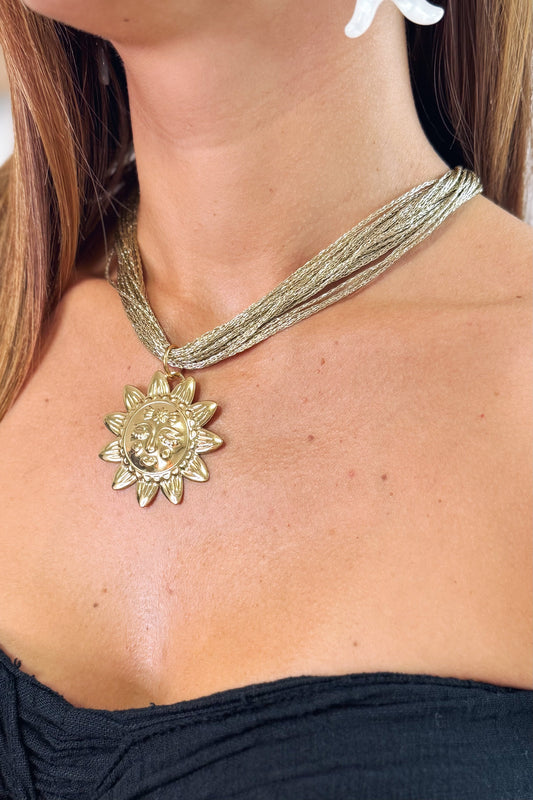 Collier Martinique Doré