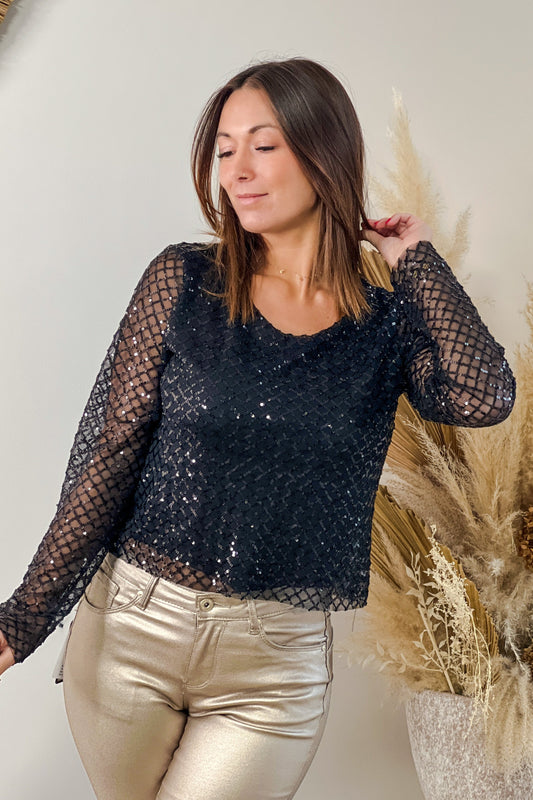 Top Yaelle Noir