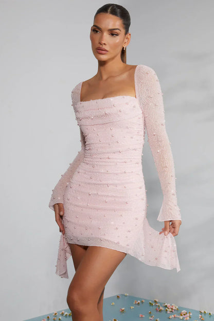 Molly | Mini-robe à manches longues