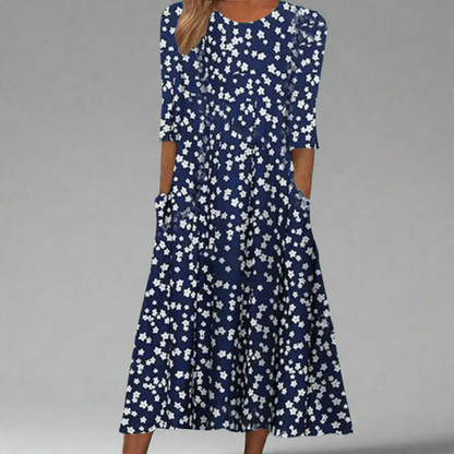 Paula™ | Robe Fleurie Élégante