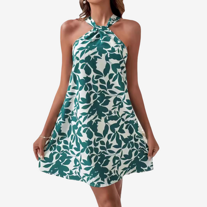 Lucetta™ Robe Feuille Mini & Chic