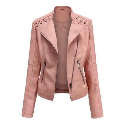 Veronica™ | Veste en Cuir Élégante pour Femme