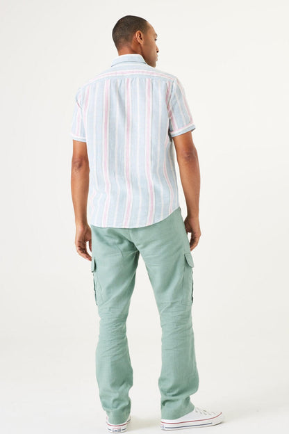 Chemise Willy Bleu Manches Courtes