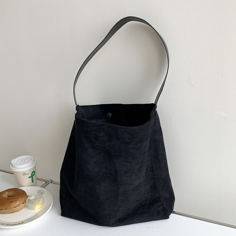 Sac fourre-tout en suédine
