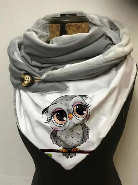 Écharpe Hibou Super Douce & Stylée