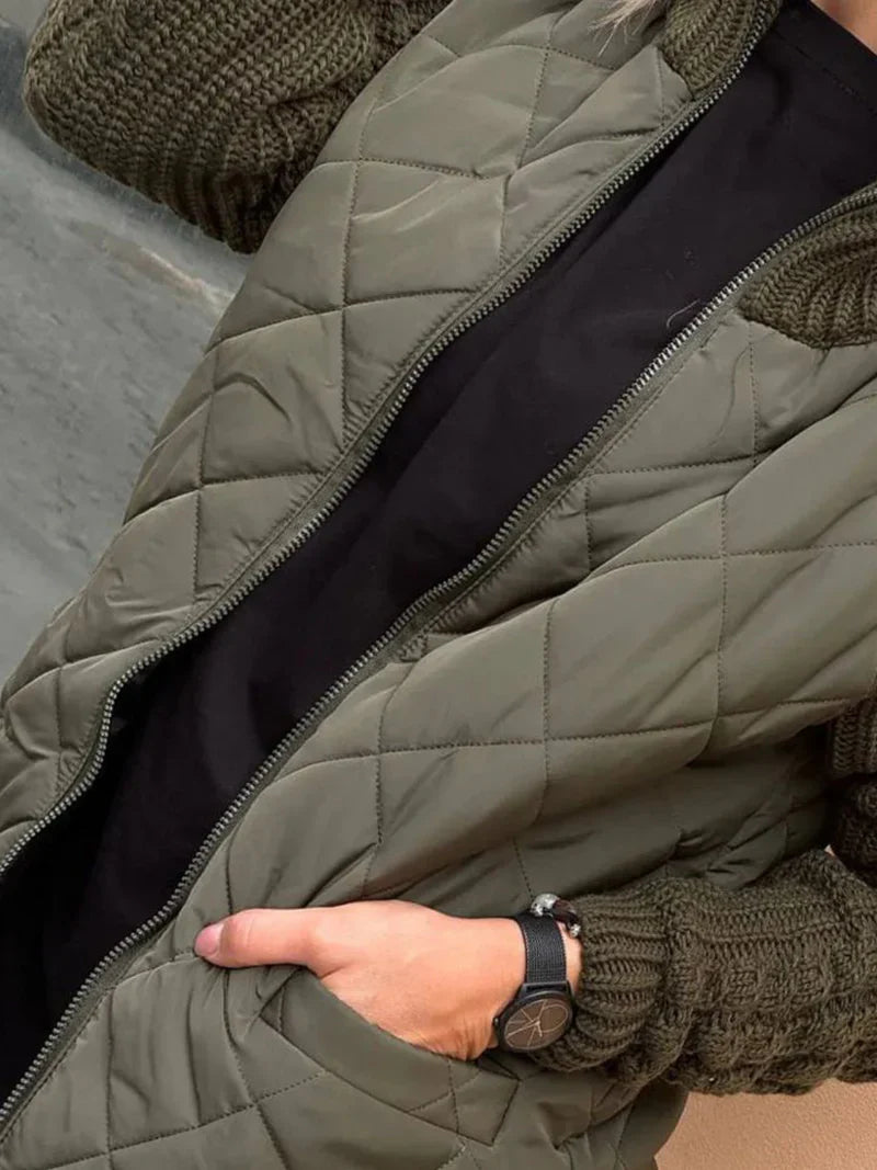 Cardigan en maille douillet d'automne