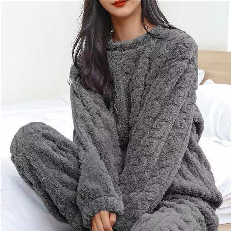 Pyjama en polaire douillette pour femmes