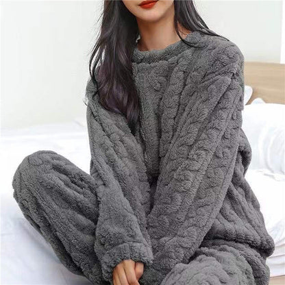 Pyjama en polaire douillette pour femmes