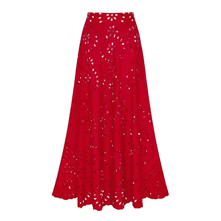 Ensemble Robe-Maillot Alice 2 Pièces (Rouge)