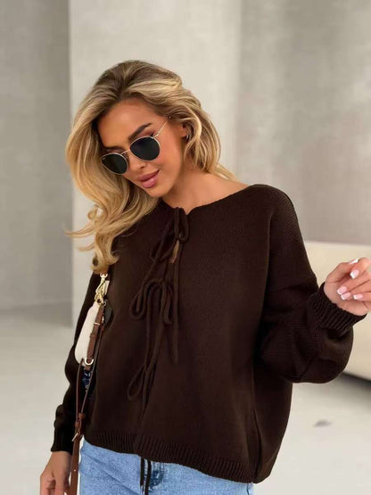 Chic Cardigan Court Lacé