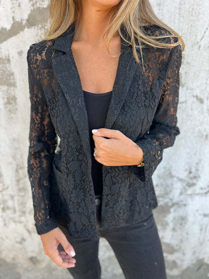 Chemise Dentelle Élégante Femme