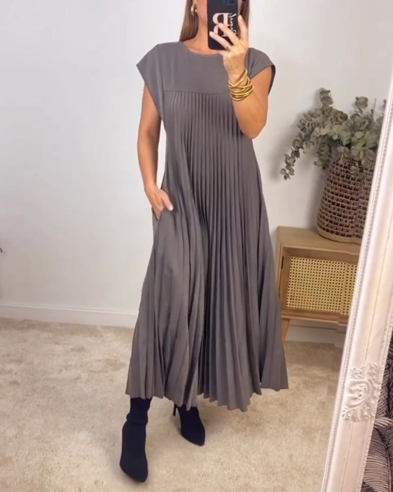 Valérie™ | Robe Plissée Élégante