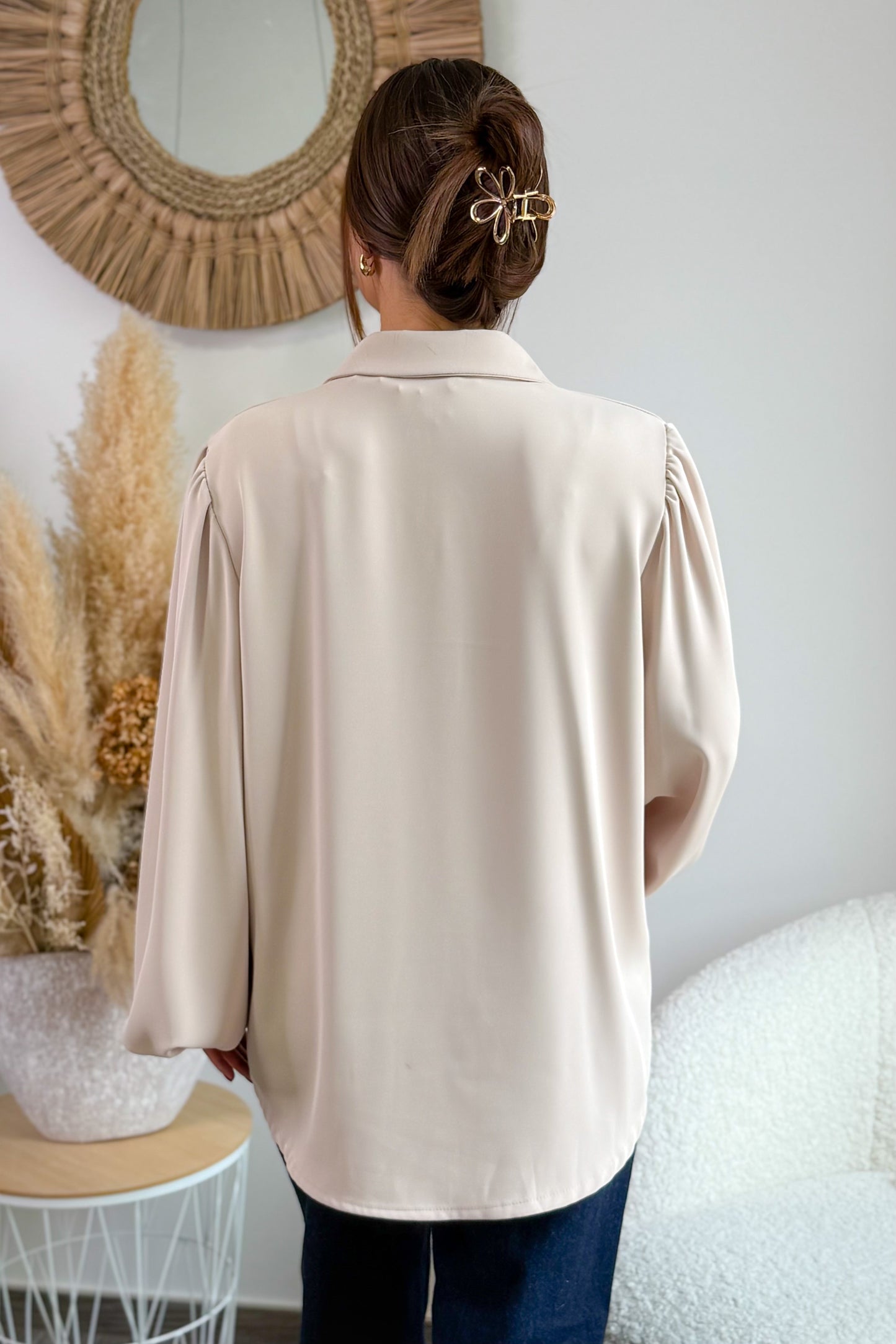 Chemisier Opaline Beige