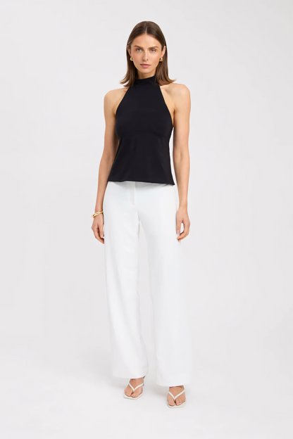 Haut Kaye en mélange de lin léger pour un style sans effort