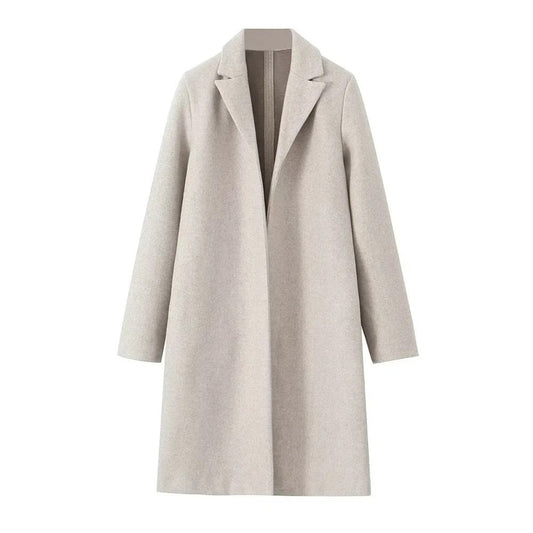 Shela™ | Manteau Long Élégant