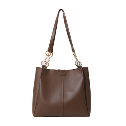 Ensemble sacs en cuir grainé