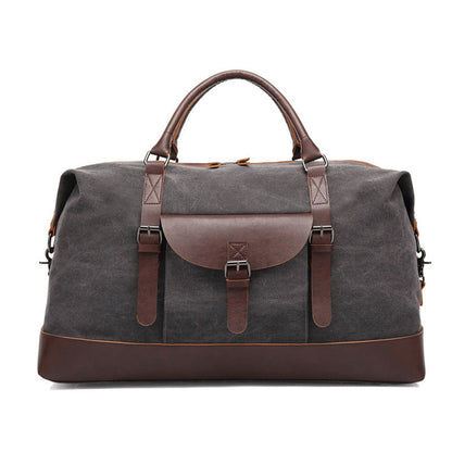 Sac de voyage rétro en tissu vieilli