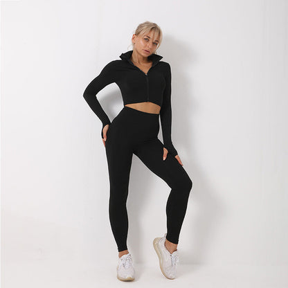 Ensemble de yoga 3 pièces sans coutures