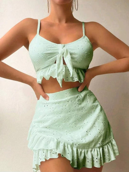 Bikini Trois Pièces Chic Confortable Élégant Moderne