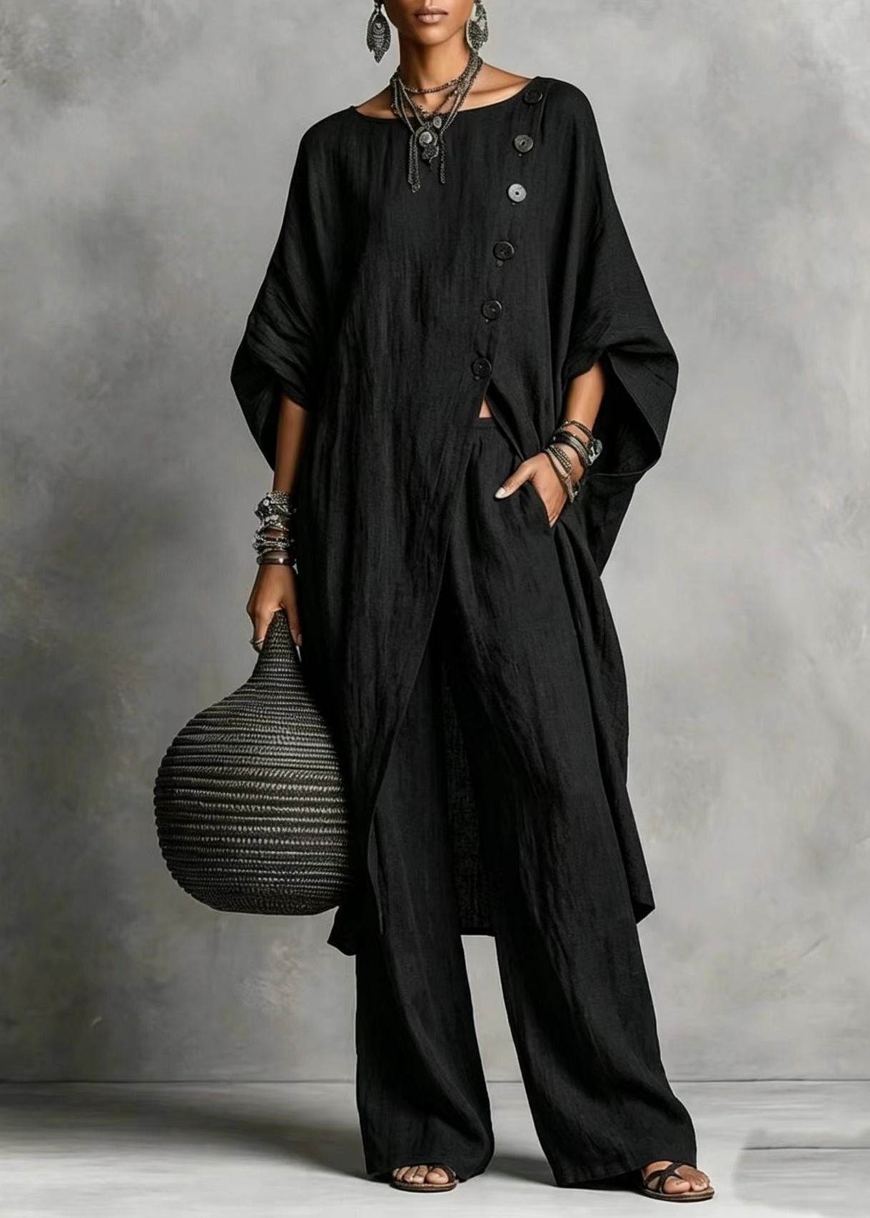 Emma | Ensemble moderne coupe irrégulière