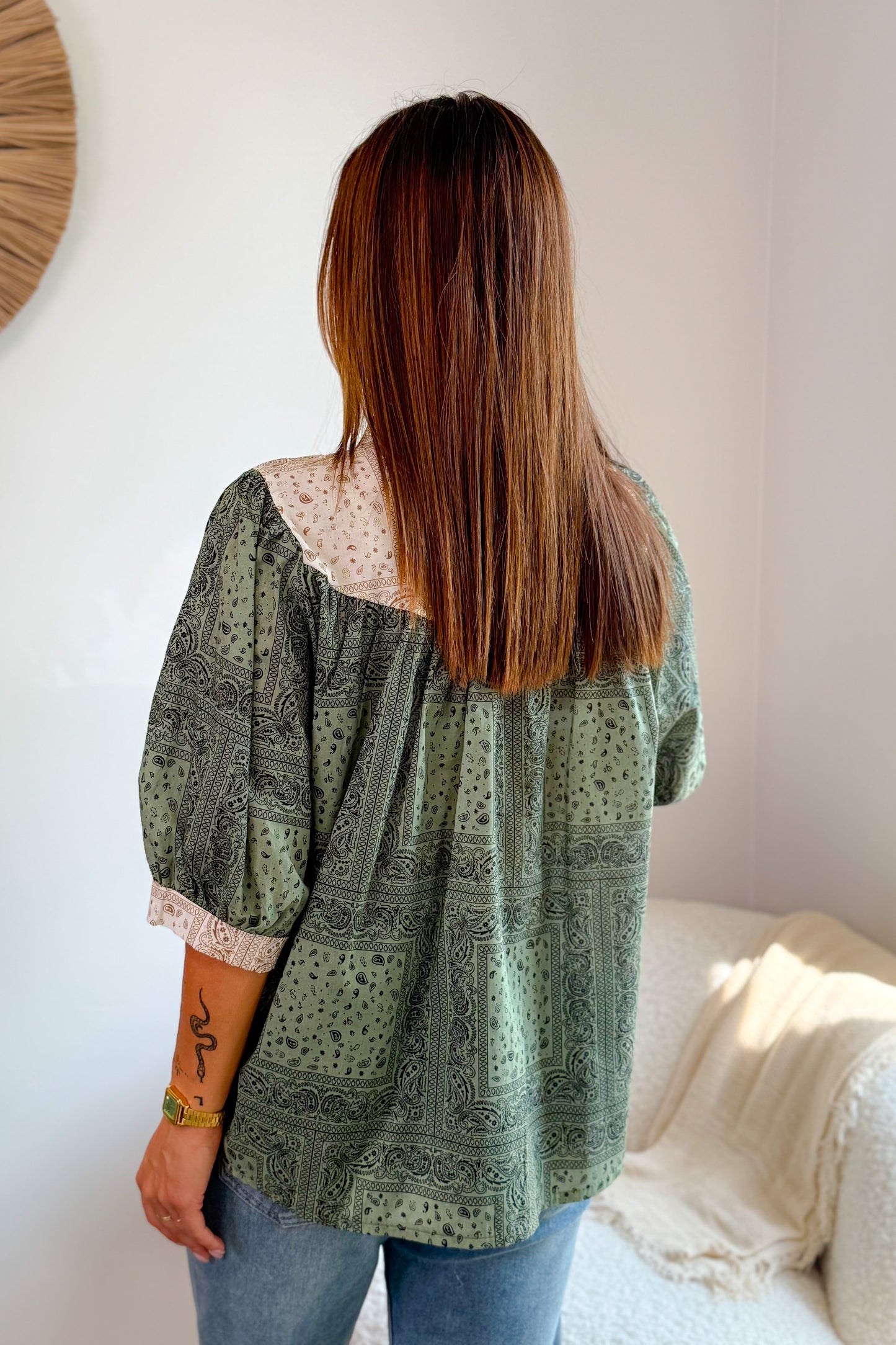 Chemise Badine Kaki