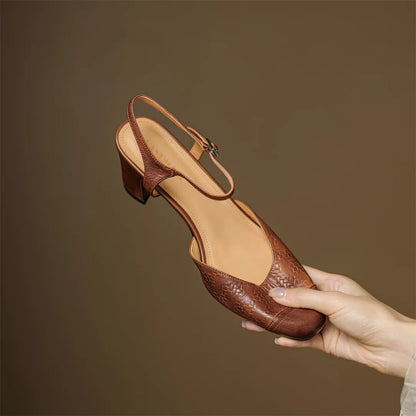 Sandales de luxe confort classique toute la journée