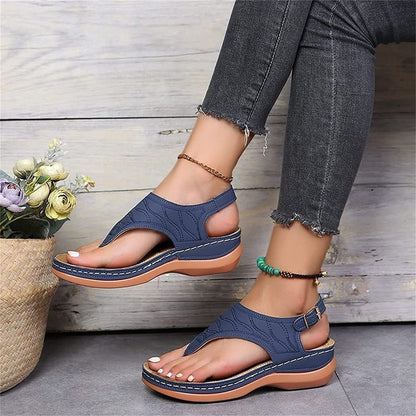Sandales orthopédiques confortables pour un maintien tout au long de la journée