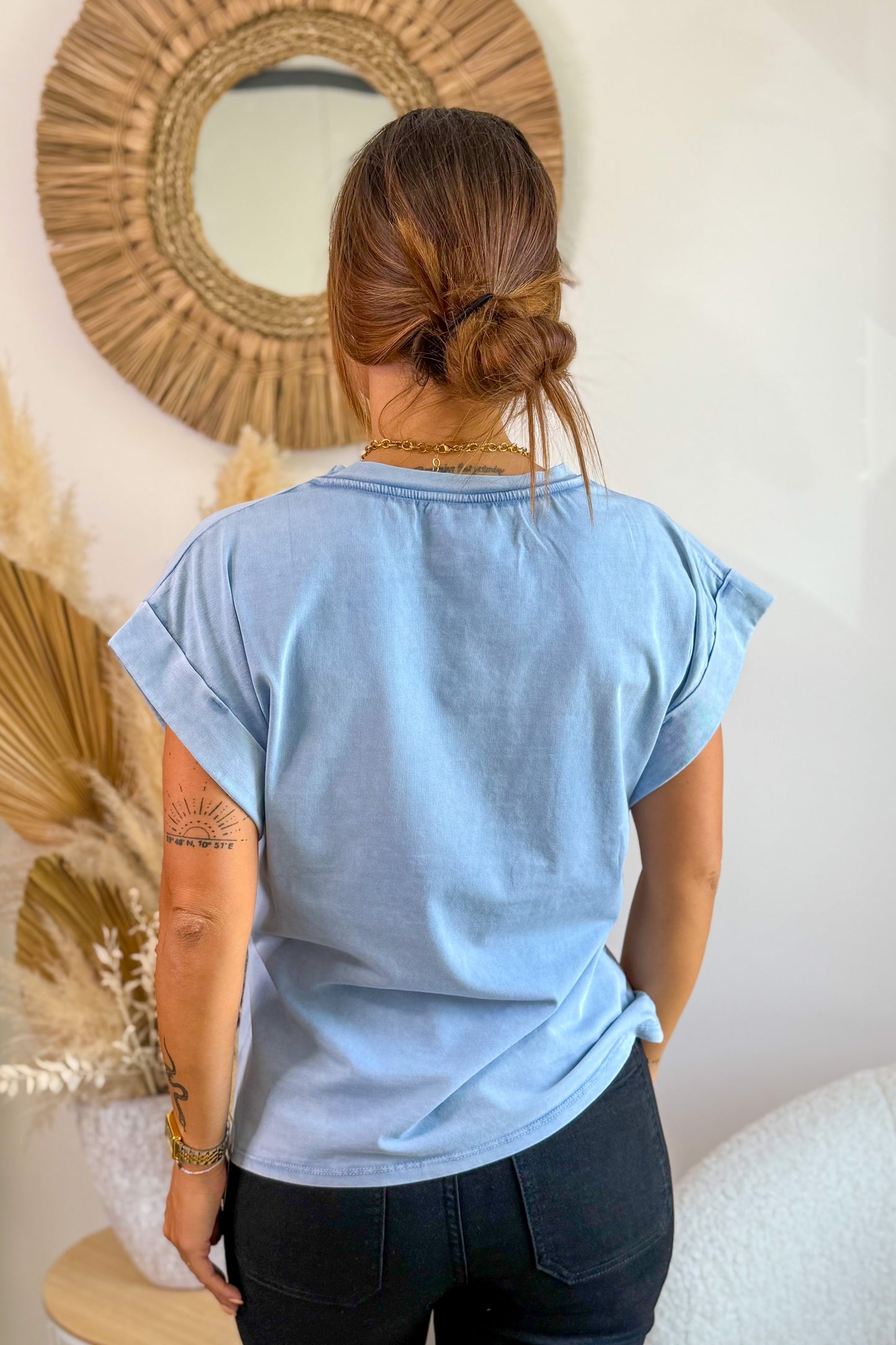 T-Shirt " Soho" Bleu