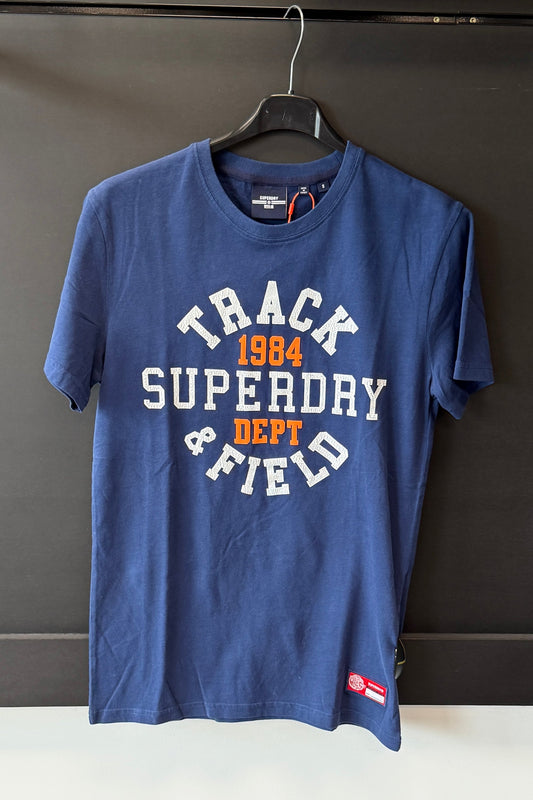 T-shirt Track Bleu Marine