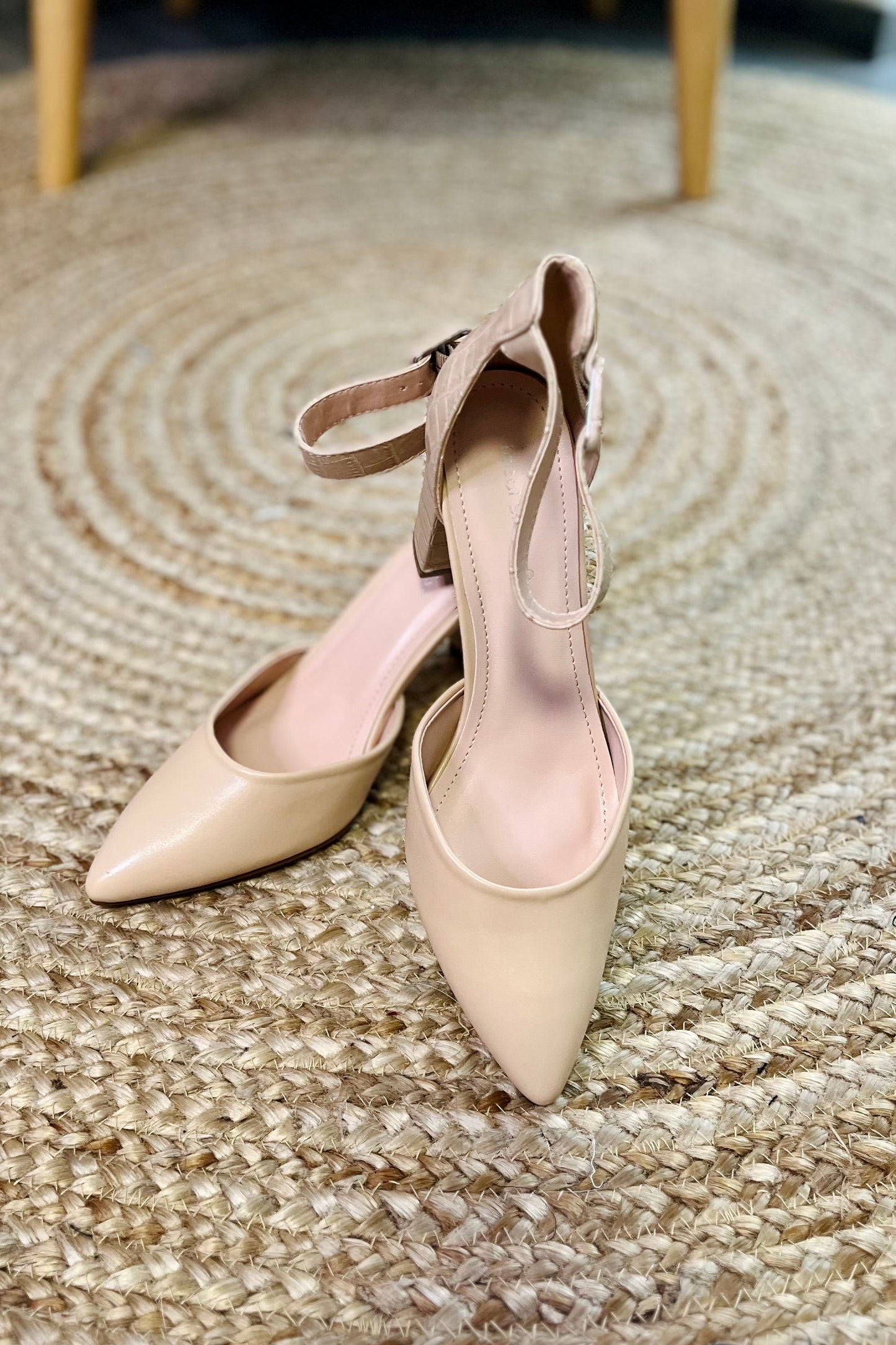 Chaussures à Talon Inda Beige