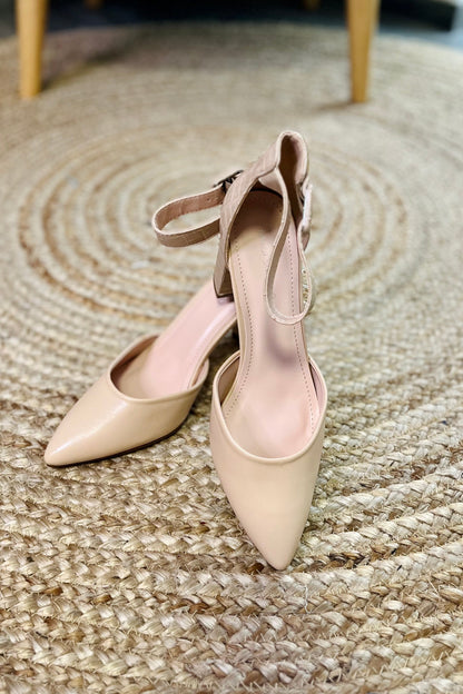 Chaussures à Talon Inda Beige